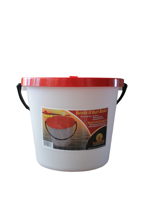 Challenge 50372 Deluxe 5gal Bucket Lid Hot Orange